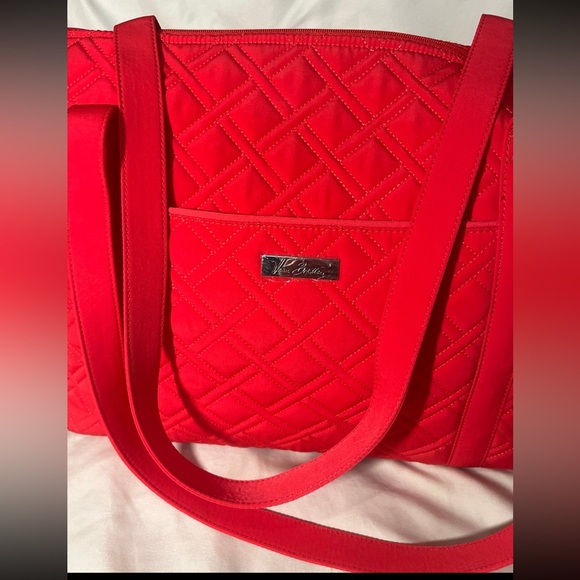 Vera Bradley Women's Microfiber Miller Tote Travel Bag Canyon Sunset - Picture 3 of 10